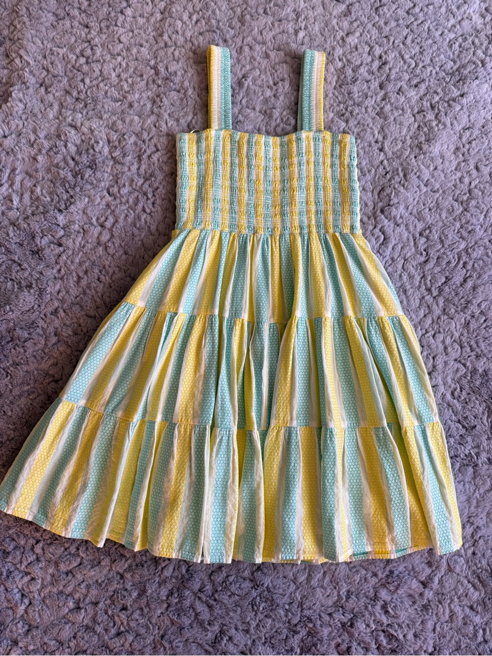 Anthropologie | Seafolly | Embroidery Stripe Minidress